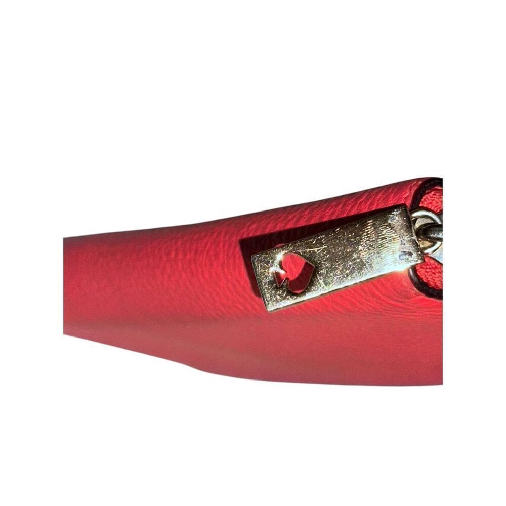 Beautiful Kate Spade Wallet Plenty Of Storage Wallet One Size Deep Hibiscus zip - Picture 5 of 6